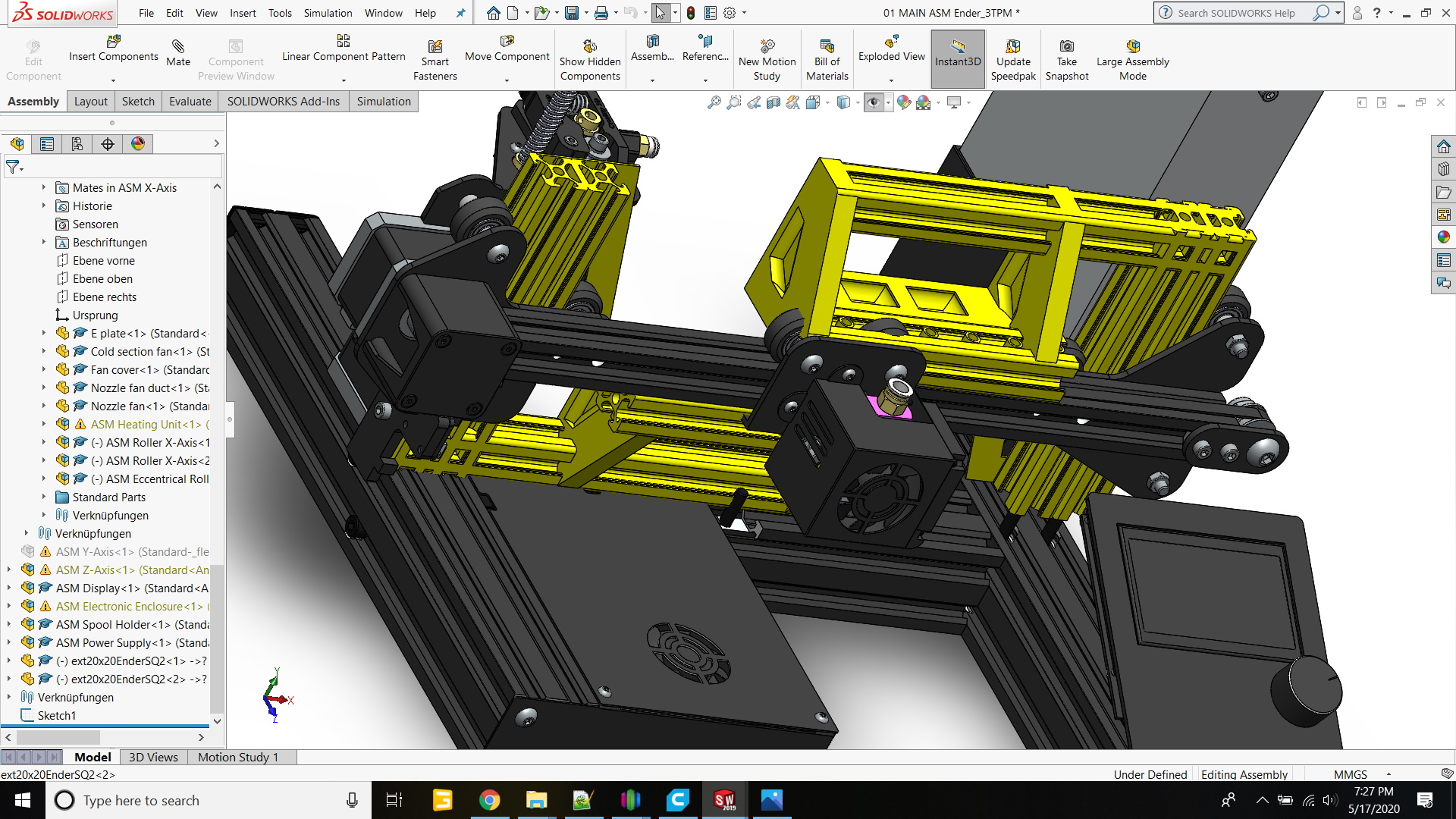 X-axis alignment with the Offset Square